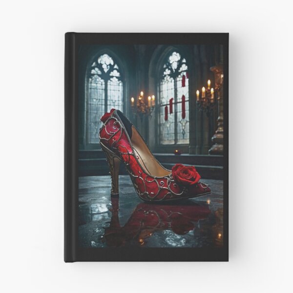 Item preview, Gothic Cinderella Red Slipper – Dark Fairy Tale Aesthetic designed and sold by dreamparlor.