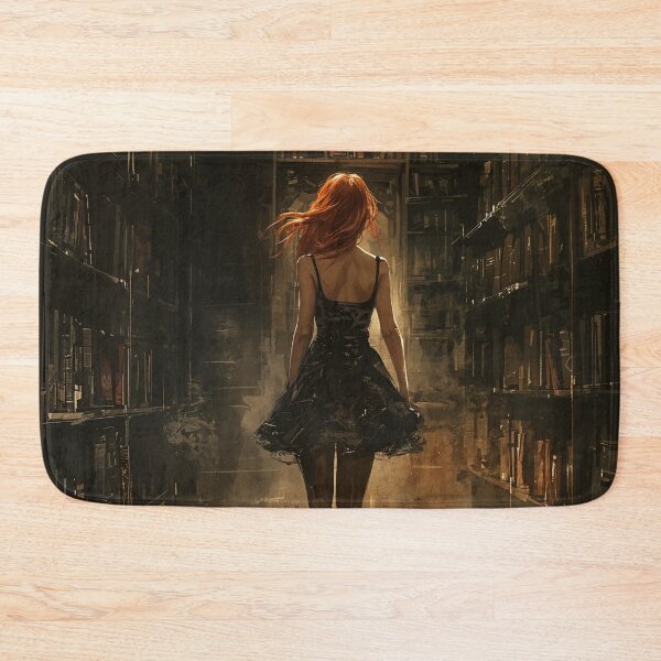 Item preview, The Enchanted Library's Muse designed and sold by oanaunciuleanu.