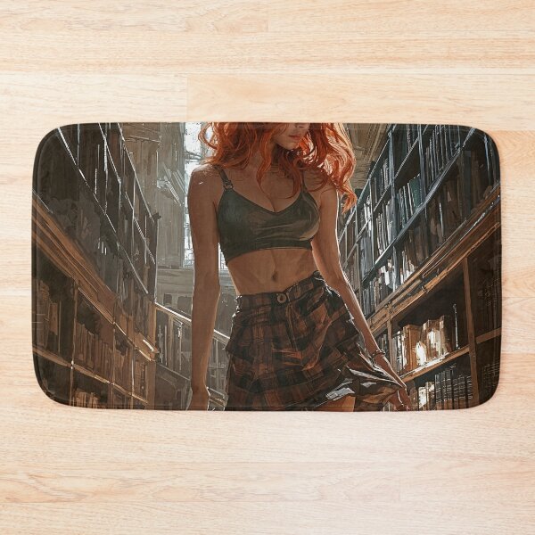 Item preview, The Enchanted Library's Muse designed and sold by oanaunciuleanu.