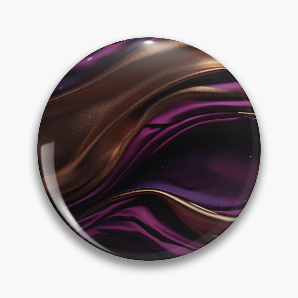 Item preview, Rich purple and gold fabric design designed and sold by anytka.