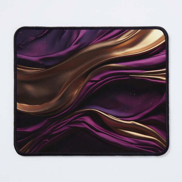 Item preview, Rich purple and gold fabric design designed and sold by anytka.