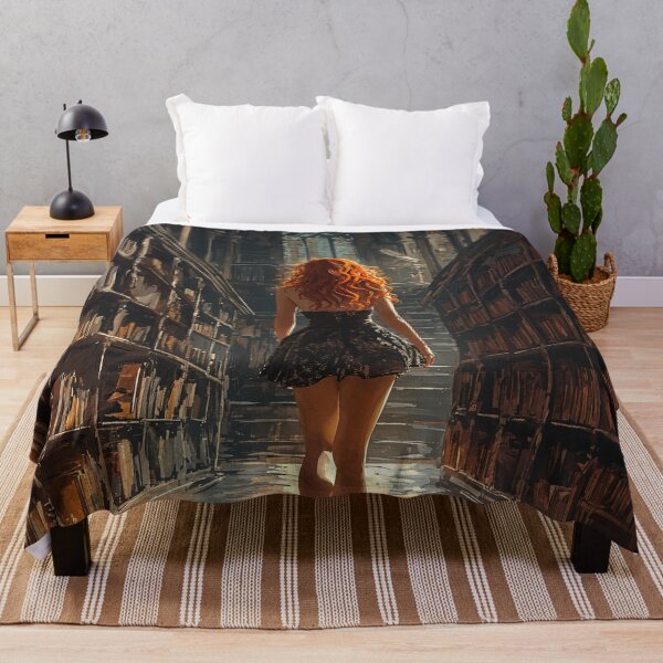 Item preview, The Enchanted Library's Muse designed and sold by oanaunciuleanu.