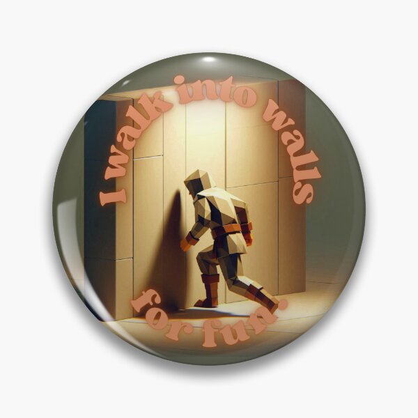 Item preview, NPC Vibes - I walk into Walls for Fun. designed and sold by nature. electrified..