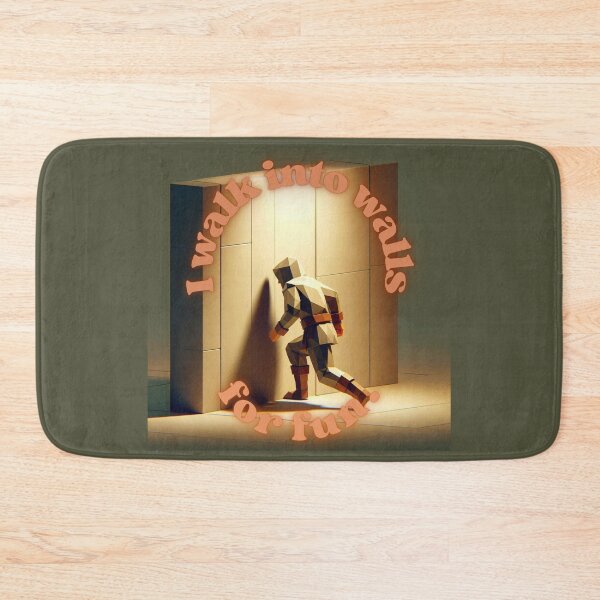 Item preview, NPC Vibes - I walk into Walls for Fun. designed and sold by nature. electrified..