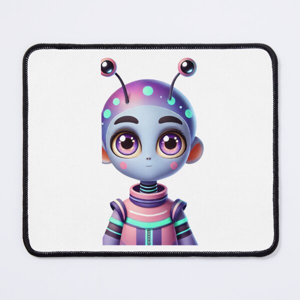 Item preview, Adorable Alien Girl designed and sold by Sillytoe.