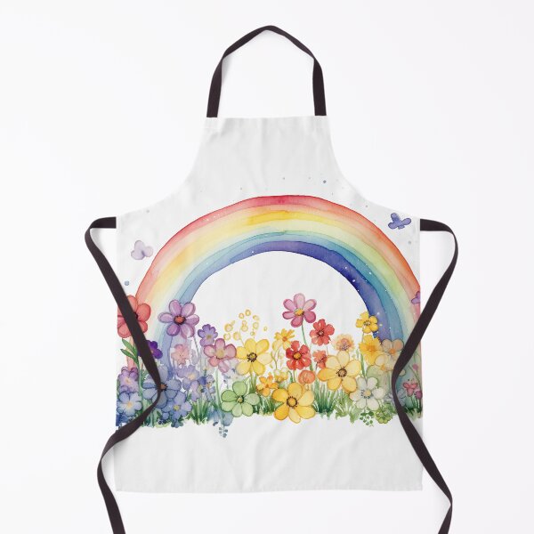 Item preview, Watercolor Floral Rainbow designed and sold by Mermaid's Whimsy.