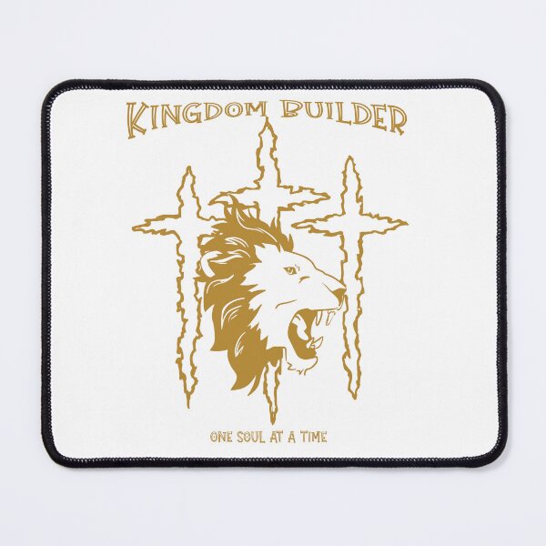 Item preview, Kingdom Builder Roaring Lion three Crosses Religion designed and sold by Lori Richardson.