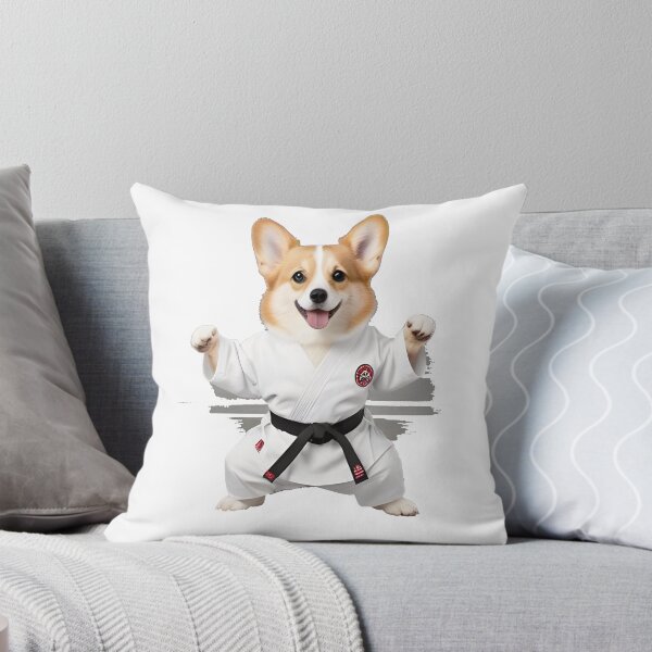 Item preview, Corgi Dog in Jiu Jitsu Black Martial Arts Black Blt Funny  designed and sold by VISIONSTURME.