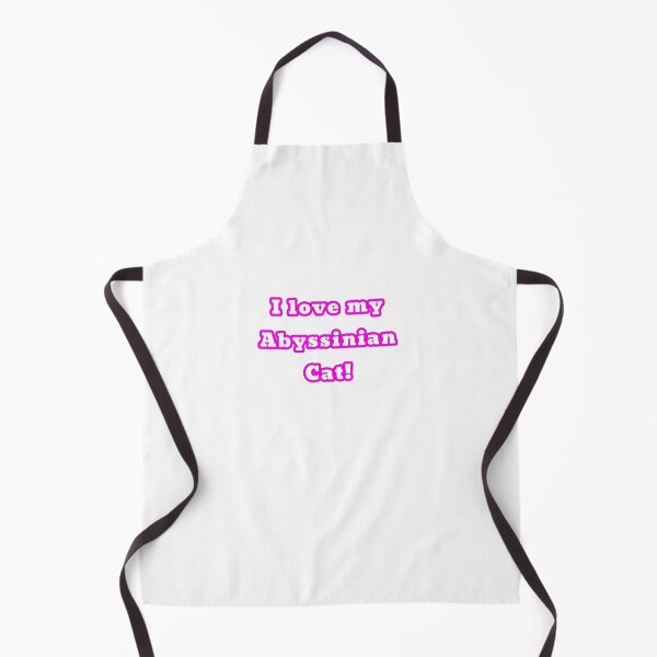 Item preview, I love my Abyssinian Cat designed and sold by STocelot.