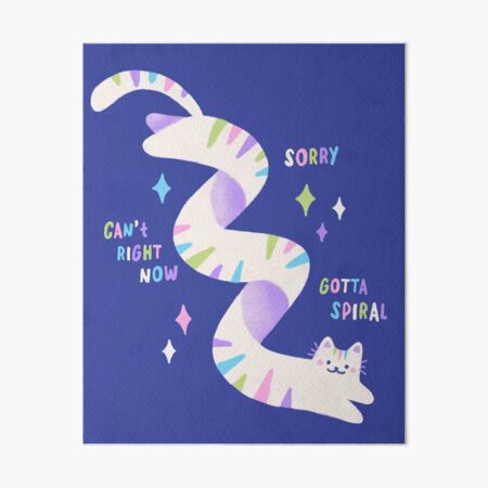 Item preview, Cat Gotta Spiral designed and sold by Midnight Coffee.