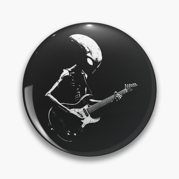 Item preview, Alien Playing Guitar designed and sold by stylesip.