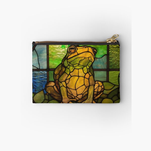 Item preview, Frog in Stained Glass designed and sold by RedHandedOD.