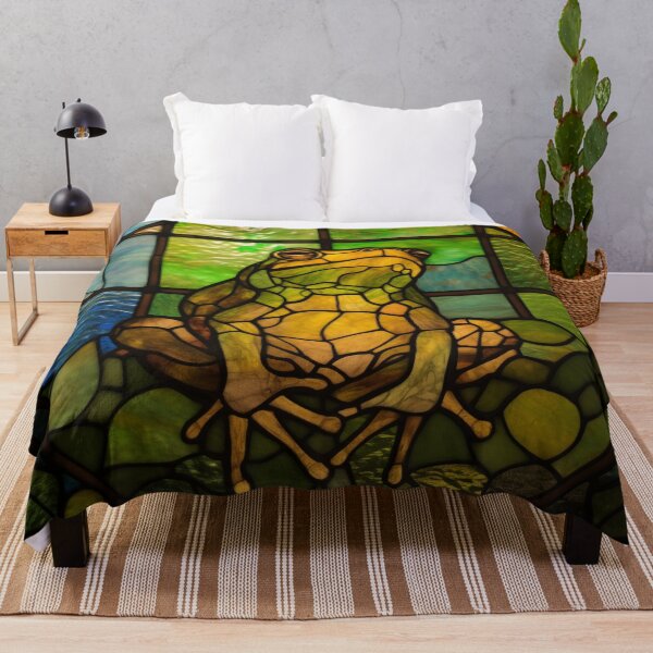 Item preview, Frog in Stained Glass designed and sold by RedHandedOD.