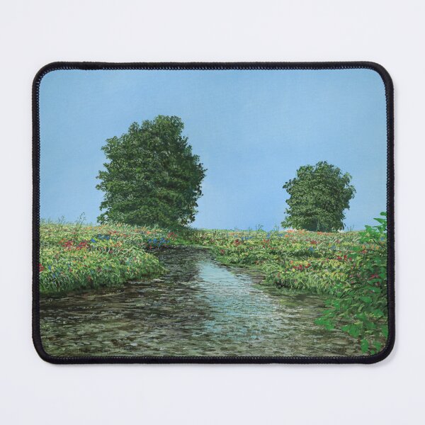 Item preview, Tree Stream Picture - a picture with stream and tree designed and sold by art paintings.