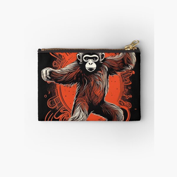 Item preview, Gibbon dancing in graffiti Asian style  designed and sold by Boxing Kangaroo Retail Company.