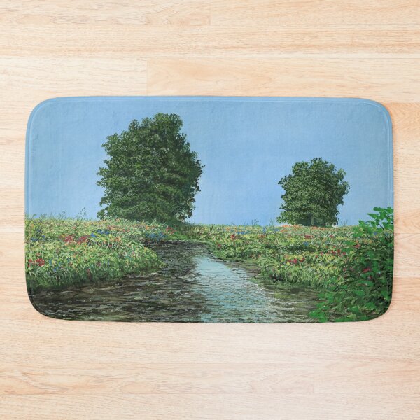 Item preview, Tree Stream Picture - a picture with stream and tree designed and sold by art paintings.