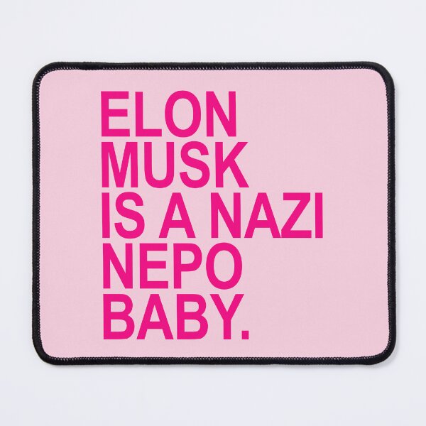 Item preview, Elon Musk is a Nazi nepo baby - Ayanna Pressley (hot pink 3) designed and sold by Thelittlelord.