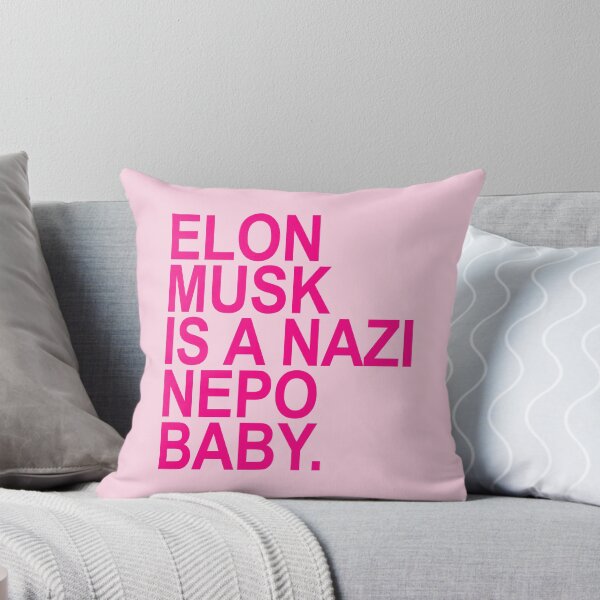 Item preview, Elon Musk is a Nazi nepo baby - Ayanna Pressley (hot pink 3) designed and sold by Thelittlelord.