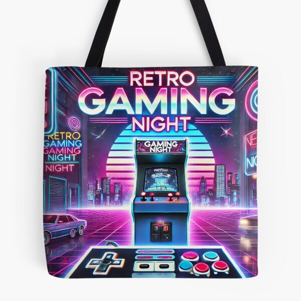 Item preview, Retro gaming night designed and sold by HarryBozz.