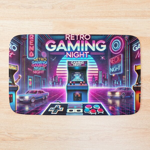 Item preview, Retro gaming night designed and sold by HarryBozz.