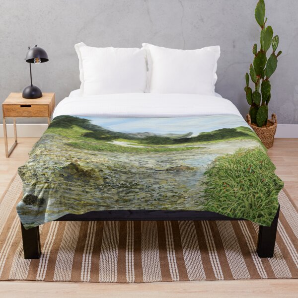 Item preview, Mountain stream - deformation of a river designed and sold by art paintings.