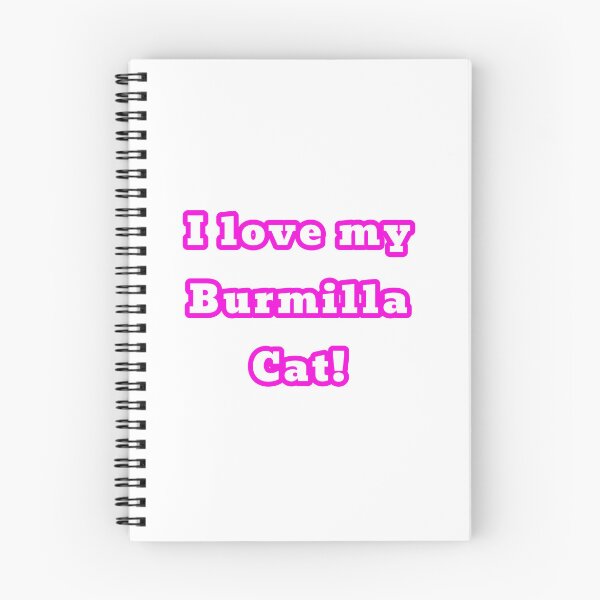 Item preview, I love my Burmilla Cat designed and sold by STocelot.