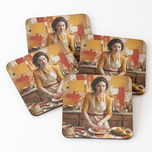Item preview, Copy of Abstract Expressionist Baker – The Art of Baking in Motion designed and sold by AI-Syn-Pro.