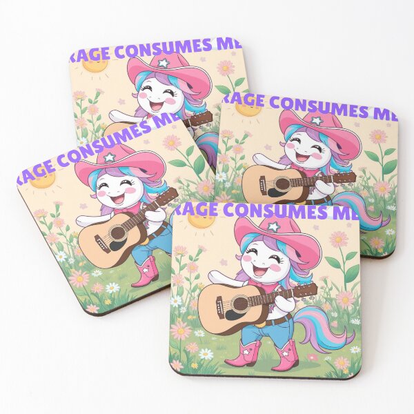 Item preview, Rage Consumes Me! Unicorn Version designed and sold by FoleleDesigns.