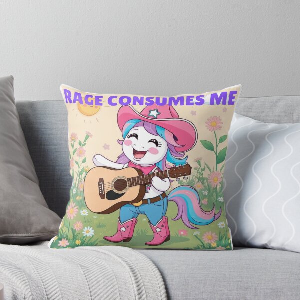 Item preview, Rage Consumes Me! Unicorn Version designed and sold by FoleleDesigns.