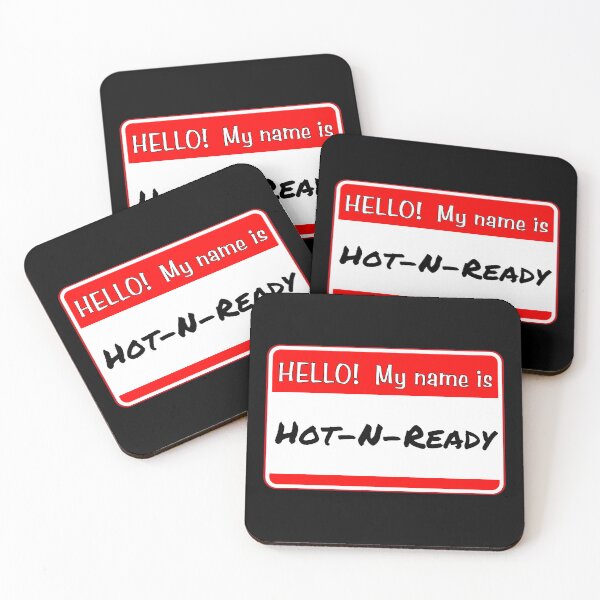 Item preview, HELLO!  My name is Hot-N-Ready - funny warning signs designed and sold by DesignsFromTW-S.