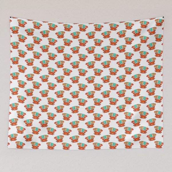 Item preview, Surfer crab pattern designed and sold by Topmel.