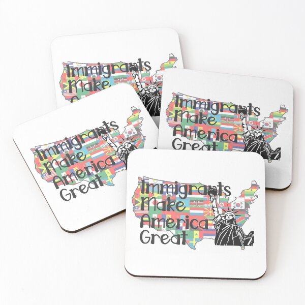 Item preview, Immigrants Make America Great – USA Design designed and sold by FreedonCustmTee.