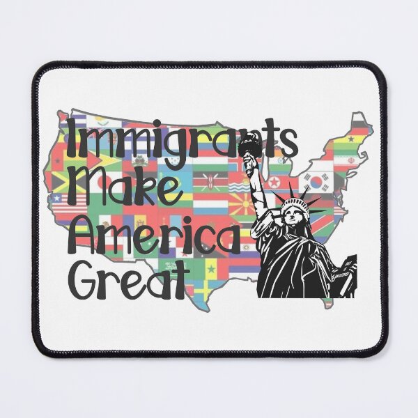 Item preview, Immigrants Make America Great – USA Design designed and sold by FreedonCustmTee.
