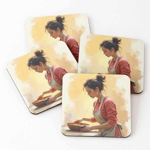Item preview, Copy of Copy of Abstract Expressionist Baker – The Art of Baking in Motion designed and sold by AI-Syn-Pro.