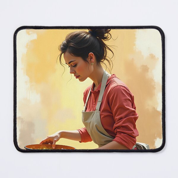 Item preview, Copy of Copy of Abstract Expressionist Baker – The Art of Baking in Motion designed and sold by AI-Syn-Pro.