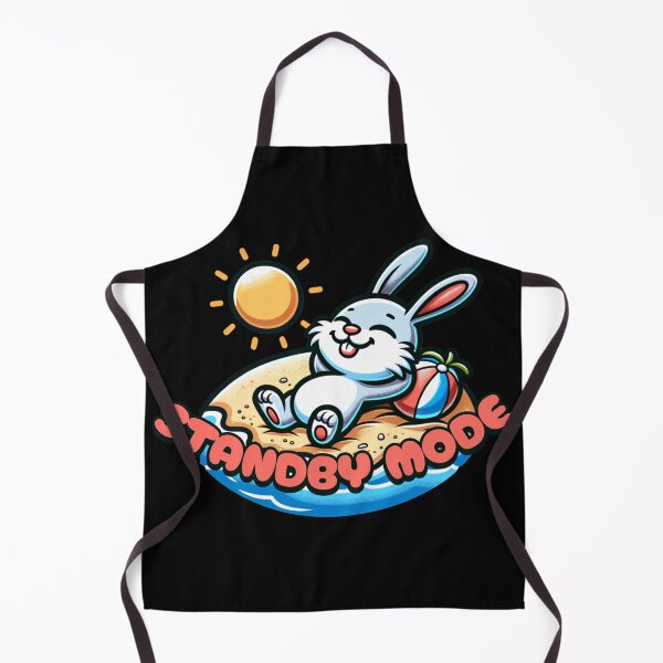 Item preview, Standby mode - chill bunny at beach designed and sold by SekoOne.
