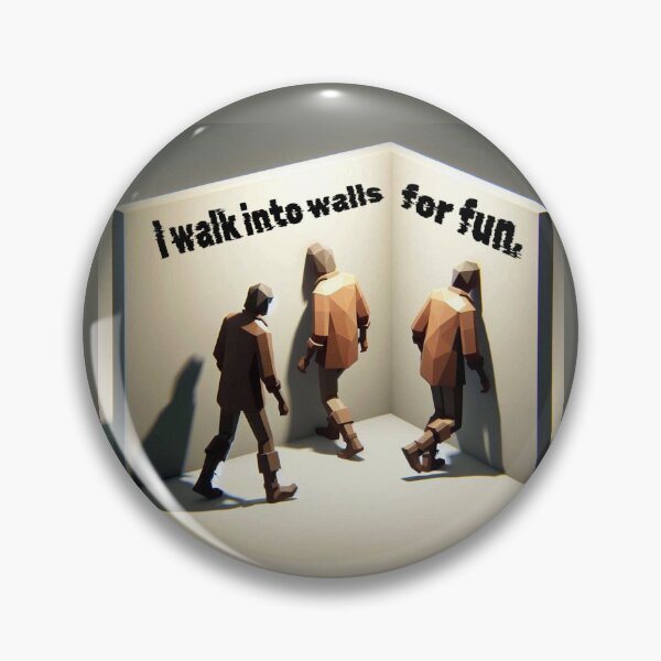 Item preview, NPC Vibes - I walk into Walls for Fun. designed and sold by nature. electrified..