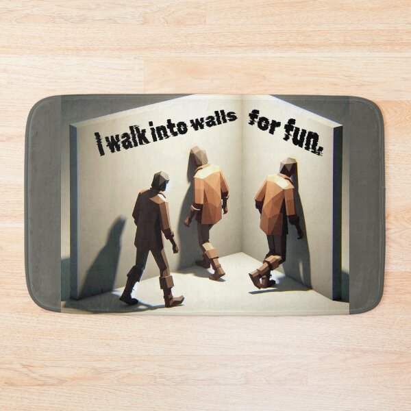 Item preview, NPC Vibes - I walk into Walls for Fun. designed and sold by nature. electrified..