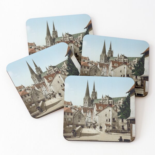 Item preview, Street in Chartres designed and sold by 19th Century in Color.