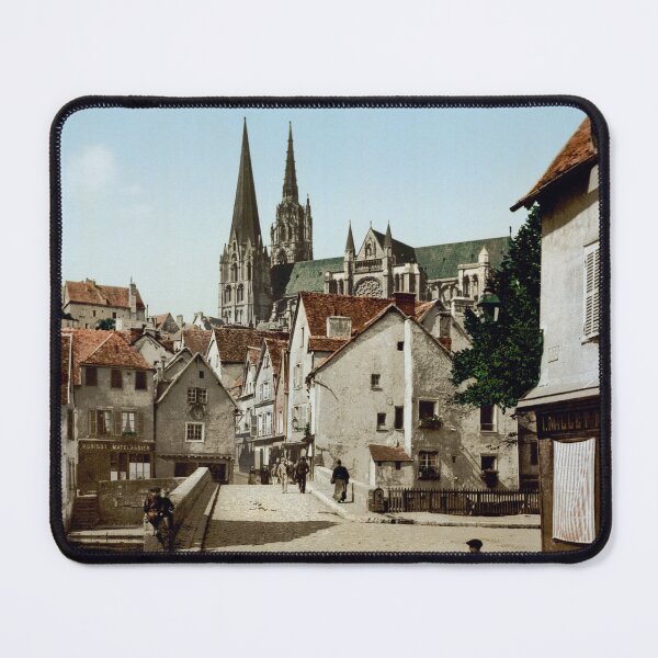 Item preview, Street in Chartres designed and sold by 19th Century in Color.