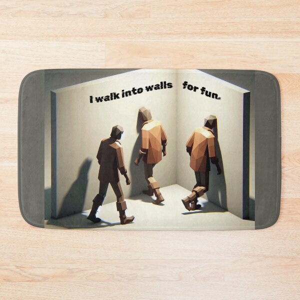 Item preview, NPC Vibes - I walk into Walls for Fun. designed and sold by nature. electrified..