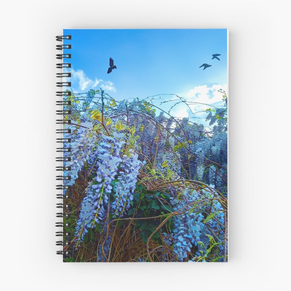 Item preview, Wisteria Blooming Under a Spring Sky designed and sold by baindy.