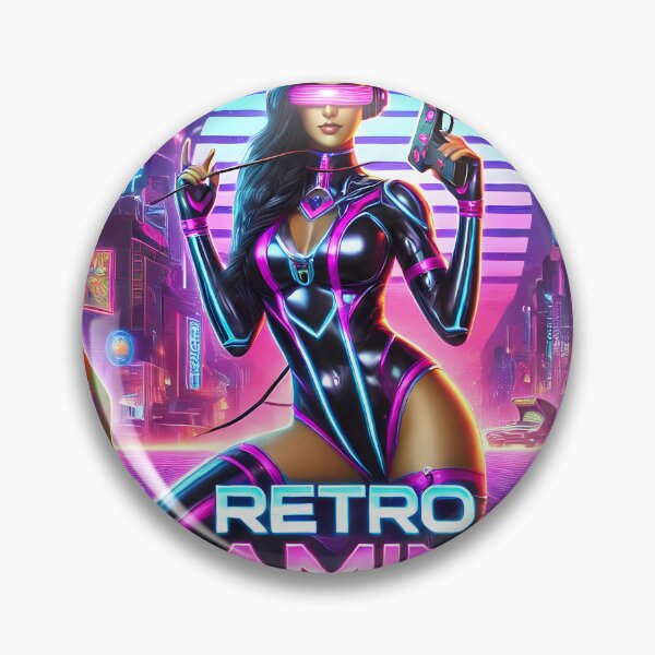 Item preview, Cyberpunk gaming girl designed and sold by HarryBozz.