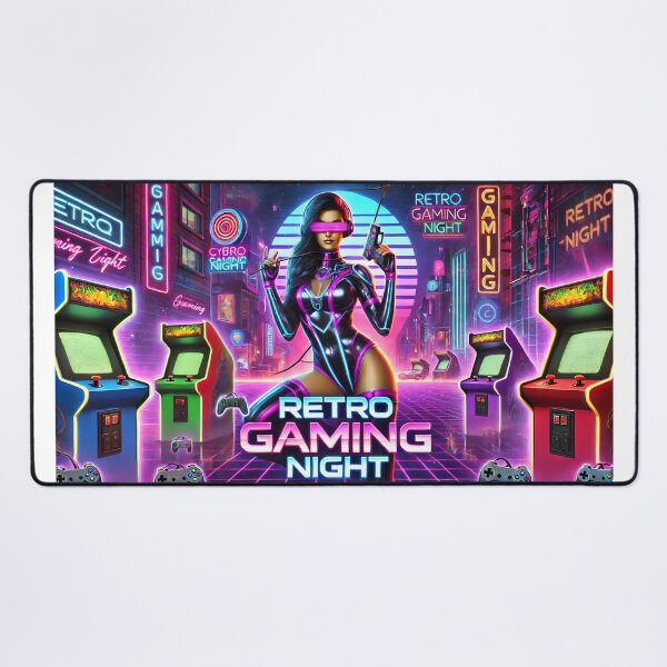 Item preview, Cyberpunk gaming girl designed and sold by HarryBozz.