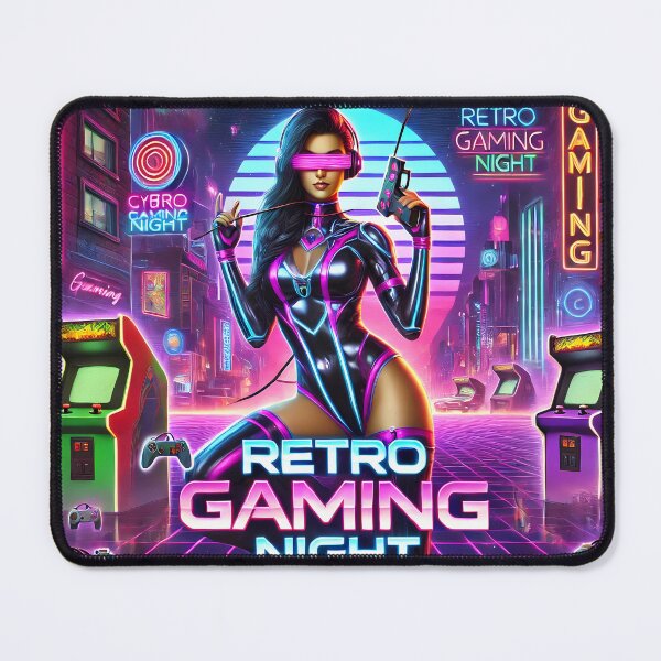 Item preview, Cyberpunk gaming girl designed and sold by HarryBozz.