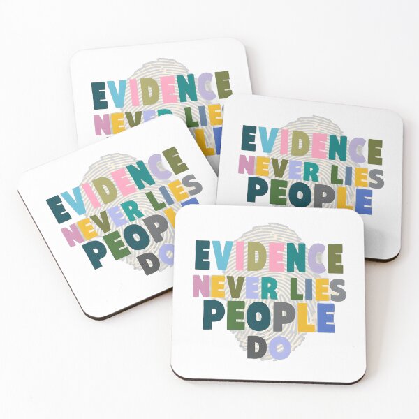 Item preview, True Crime Evidence never lies people do t shirt designed and sold by BNDDesign.