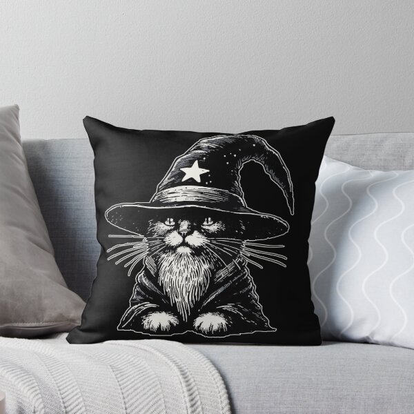 Item preview, Cat Wizard Vintage designed and sold by TomFrontierArt.