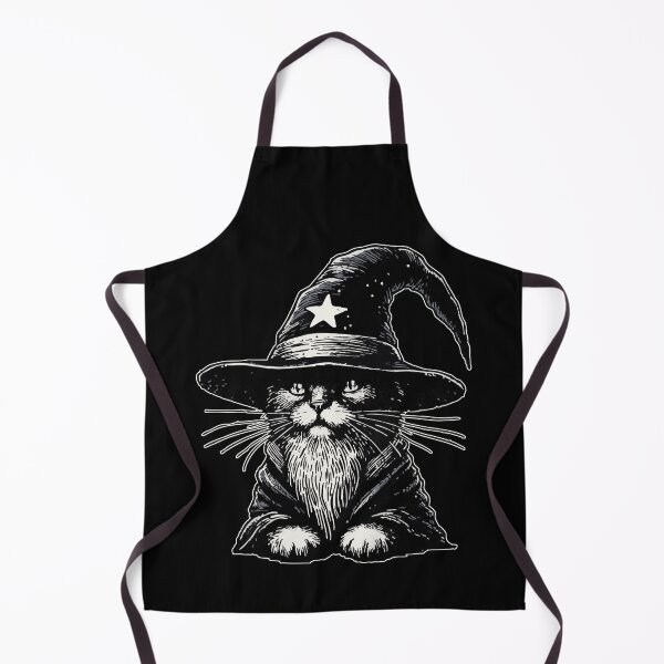 Item preview, Cat Wizard Vintage designed and sold by TomFrontierArt.