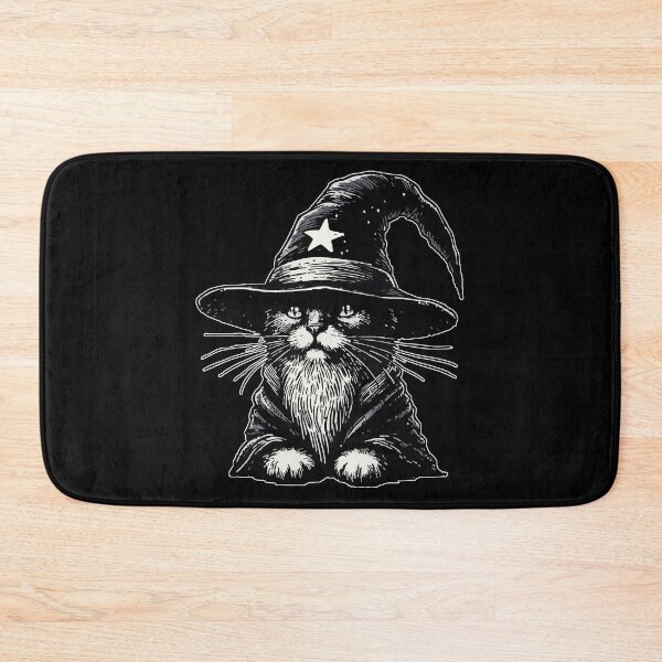 Item preview, Cat Wizard Vintage designed and sold by TomFrontierArt.