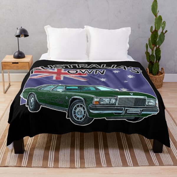 Item preview, Classic Australian WB Holden Statesman Caprice – Vintage Car Art Malachite green designed and sold by Michael van der Hoorn.